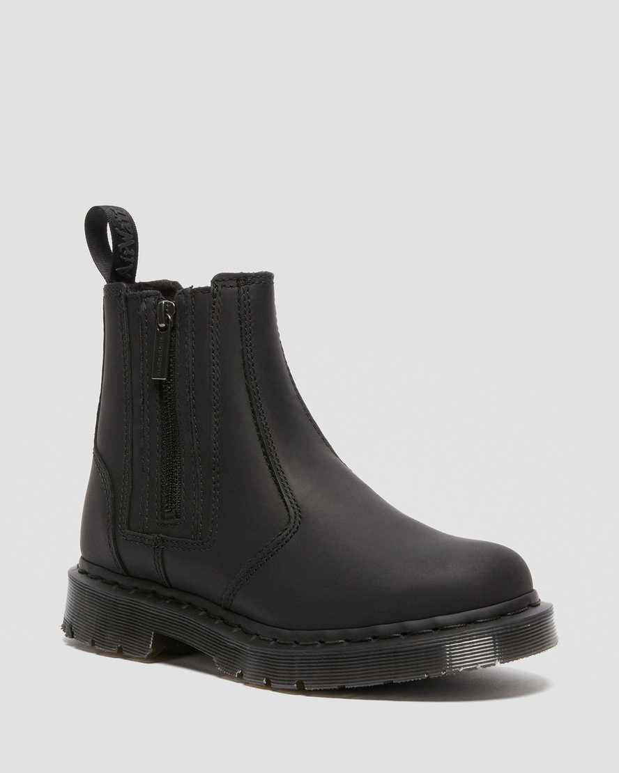 Dr. Martens 2976 DM's Wintergrip Zip Chelsea Støvler Dame Svart [2684GJNVL]